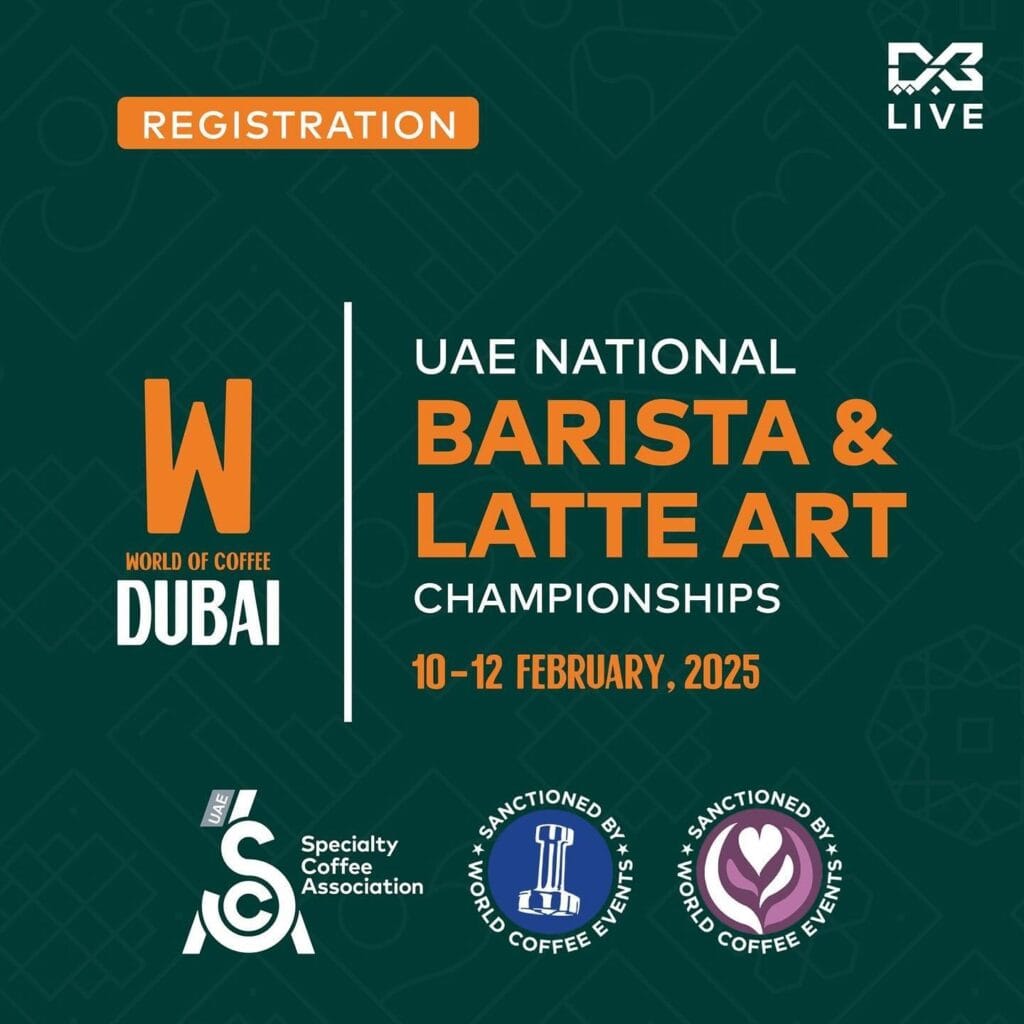 Registration Opens for the UAE Nationwide Espresso and Latte Artwork Championship 2025 Registration Opens for the UAE Nationwide Espresso and Latte Artwork Championship 2025