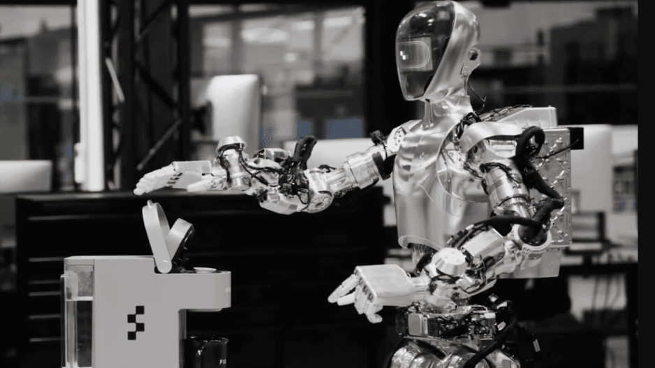 “Figure2” Robotic Secures a Process Making Espresso and Complements the Time of Automation “Figure2” Robotic Secures a Process Making Espresso and Complements the Time of Automation