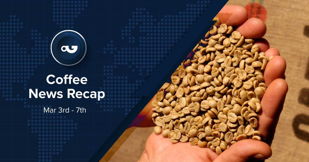 Coffee News Recap, 7 March:  Arabica futures rebound over US .10/lb, Taiwanese café sells Gesha for US 5 per cup & other stories