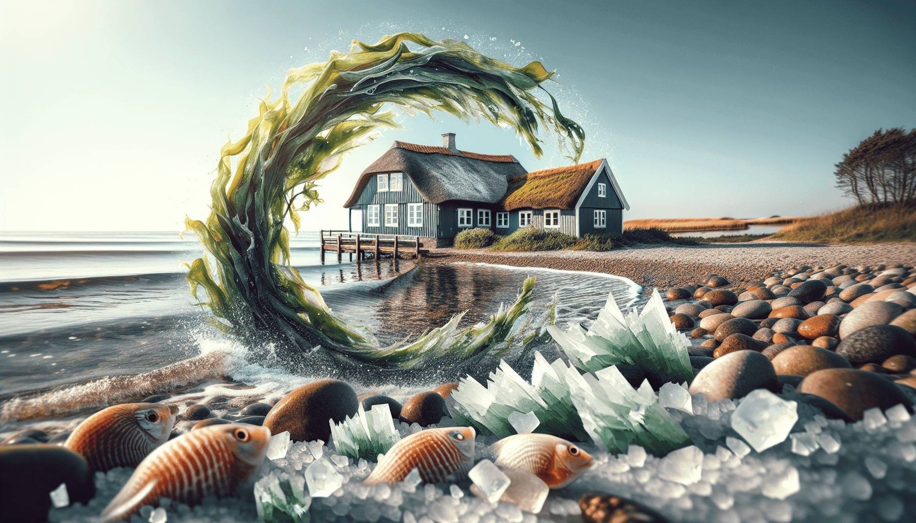 Exploring the Danish Island of Seaweed Cottages, Salt, and Seafood