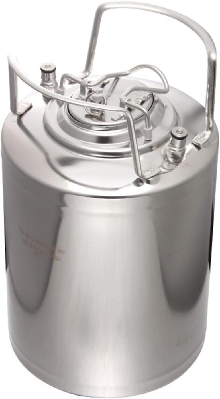 Home Brew Equipment Kegging Tools 6 to 24.5L 304 Stainless Steel Nitrogen Coffee Pot Beer Keg Mini Keg Beer Growler (9l)