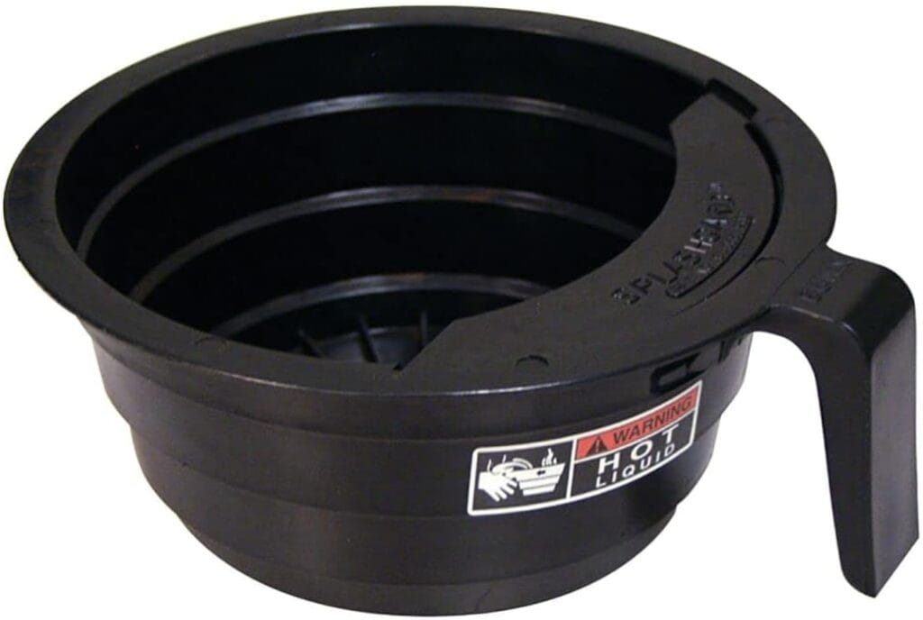 Bunn 20583.0003 Black Plastic Funnel with Decals Bunn 20583.0003 Black Plastic Funnel with Decals