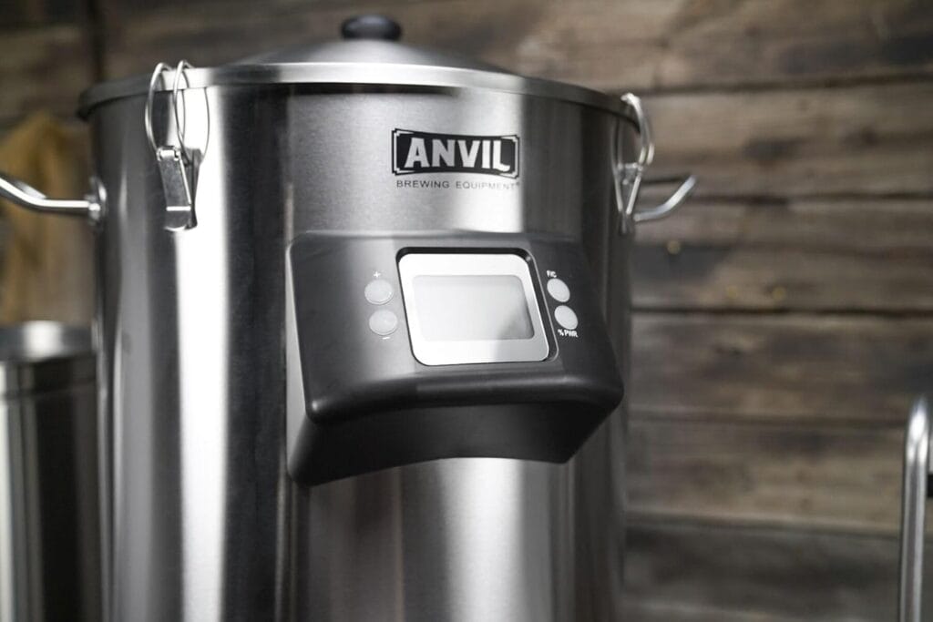 All-in-One Electric Brewing System, Anvil Foundry™, Home Beer Brewer, Delayed Start Timer, 240V or 120 Option, Easy Clean False Bottom, Sous Vide Machine (6.5 Gallon) All-in-One Electric Brewing System, Anvil Foundry™, Home Beer Brewer, Delayed Start Timer, 240V or 120 Option, Easy Clean False Bottom, Sous Vide Machine (6.5 Gallon)
