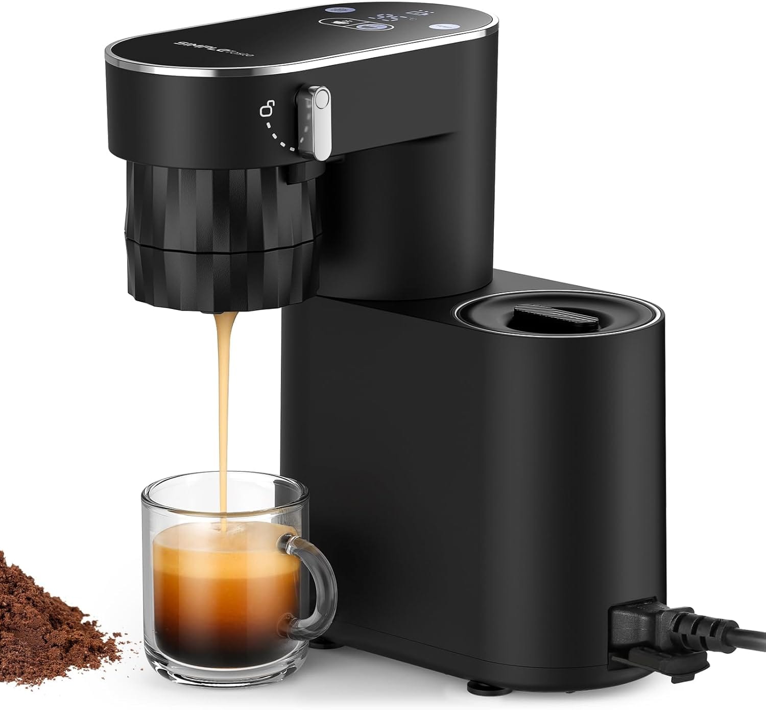 SIMPLETASTE Espresso Machine 20 Bar, Portable Multifunction Coffee Maker with Hot and Cold Brew, Dual Power Options, 6.1oz Water Tank, Single Serve Brewer for Travel, Camping, Office, Home SIMPLETASTE Espresso Machine 20 Bar, Portable Multifunction Coffee Maker with Hot and Cold Brew, Dual Power Options, 6.1oz Water Tank, Single Serve Brewer for Travel, Camping, Office, Home
