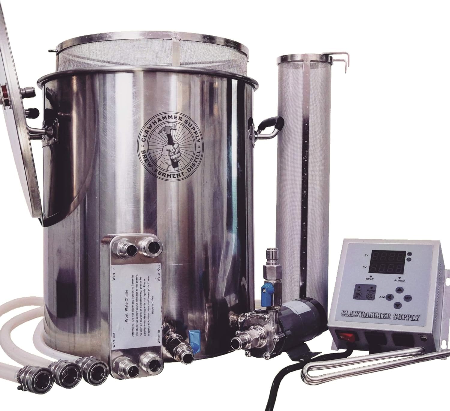 Complete Homebrew Beer Brewing System, Digital, Electric, Semi-automated, BIAB, All Grain, Extract Complete Homebrew Beer Brewing System, Digital, Electric, Semi-automated, BIAB, All Grain, Extract