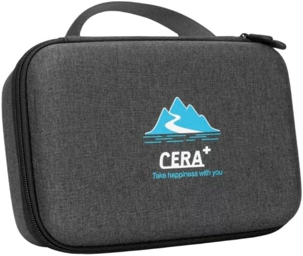 CERA+ Portable Electric Coffee Maker Carrying Bag, Waterproof Sturdy EVA Portable Coffee Maker Storage Box,Suitable for Travelling, Office, Camping CERA+ Portable Electric Coffee Maker Carrying Bag, Waterproof Sturdy EVA Portable Coffee Maker Storage Box,Suitable for Travelling, Office, Camping