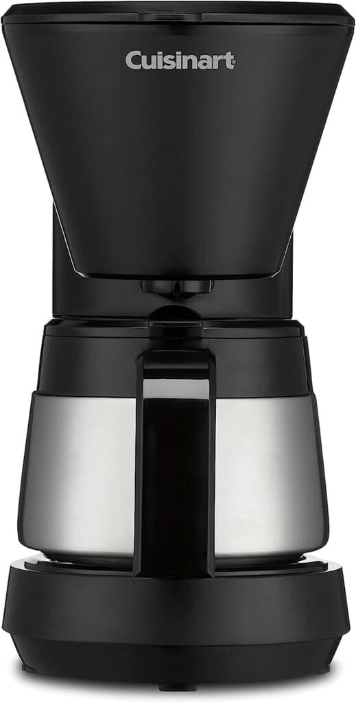 Cuisinart 5-Cup Coffeemaker with Stainless Steel Carafe, DCC-5570NAS Cuisinart 5-Cup Coffeemaker with Stainless Steel Carafe, DCC-5570NAS