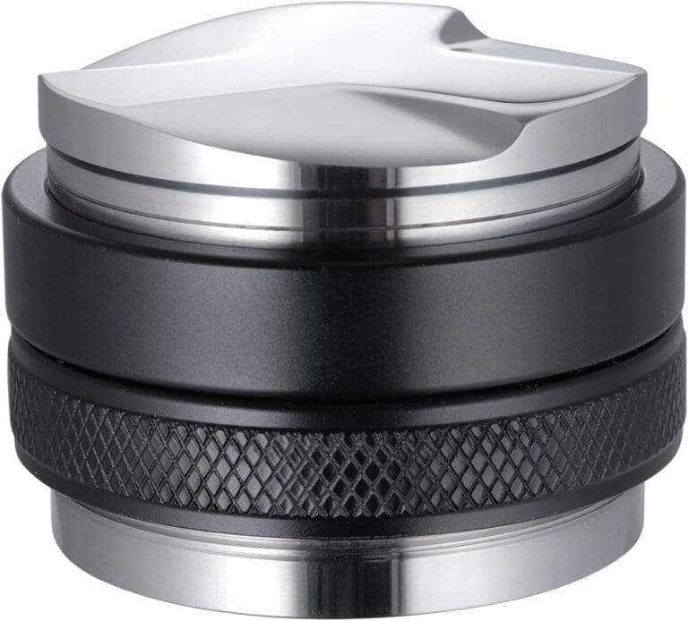 53mm Coffee Distributor and Tamper, Dual Head Coffee Leveler Compatible with Breville 54mm Portafilter, Adjustable Depth- Professional Espresso Hand Tampers