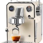 Owl Espresso Machine, 15 Bar Professional Semi-Automatic Espresso Maker with Milk Frother Steam Wand, 57oz Removable Water Tank, Dual Display, for Cappuccino, Latte at home, G3006, Ivory White