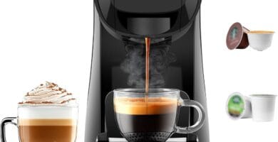 Warriors1 Single Serve Coffee Maker for Keurig K Cup, Espresso Machine for Nespresso Original, Dolce Gusto Pods, Ground Coffee, Cappuccino & Latte Coffee Machine, 20 Bar Espresso Maker, 3 Brew Sizes Warriors1 Single Serve Coffee Maker for Keurig K Cup, Espresso Machine for Nespresso Original, Dolce Gusto Pods, Ground Coffee, Cappuccino & Latte Coffee Machine, 20 Bar Espresso Maker, 3 Brew Sizes
