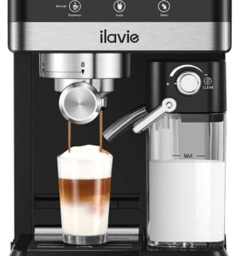 Espresso Machine with Detachable Milk reservoir, Cappuccino Latte Coffee Espresso Maker, 20 Bar High Pressure Super Automatic Espresso Coffee machine