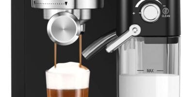 Espresso Machine with Detachable Milk reservoir, Cappuccino Latte Coffee Espresso Maker, 20 Bar High Pressure Super Automatic Espresso Coffee machine Espresso Machine with Detachable Milk reservoir, Cappuccino Latte Coffee Espresso Maker, 20 Bar High Pressure Super Automatic Espresso Coffee machine