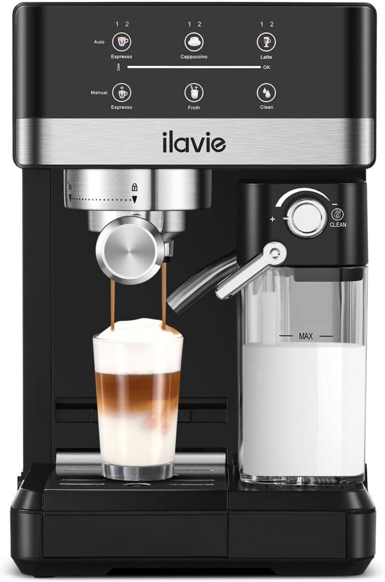 Espresso Machine with Detachable Milk reservoir, Cappuccino Latte Coffee Espresso Maker, 20 Bar High Pressure Super Automatic Espresso Coffee machine