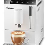 Super Automatic Espresso Machine: Expresso Coffee Maker With Grinder and Milk Frother – One-Touch Brewing Auto-Clean for Home Office – Holiday Gifts for Family Baristas