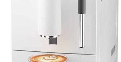 Super Automatic Espresso Machine: Expresso Coffee Maker With Grinder and Milk Frother – One-Touch Brewing Auto-Clean for Home Office – Holiday Gifts for Family Baristas Super Automatic Espresso Machine: Expresso Coffee Maker With Grinder and Milk Frother – One-Touch Brewing Auto-Clean for Home Office – Holiday Gifts for Family Baristas