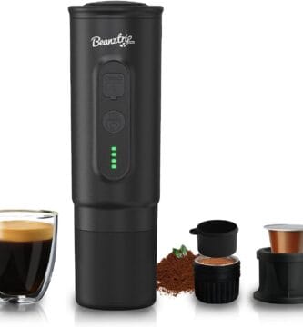 H02 PRO Portable Espresso Maker, Electric Coffee Machine for Travel, 20Bar Small Mini Coffee Maker with Self-Heating, Espresso Machine Fits Ground Coffee & NS Capsule, for Camping, Hiking H02 PRO Portable Espresso Maker, Electric Coffee Machine for Travel, 20Bar Small Mini Coffee Maker with Self-Heating, Espresso Machine Fits Ground Coffee & NS Capsule, for Camping, Hiking