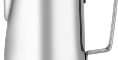 CASABREWS CASMP350 Milk Frothing Pitcher, Stainless Steel Steaming Pitcher with Sharp Spout, 350ml (12oz) Milk Frother Cup for Cappuccino or Latte Art, Espresso Machine Accessories for Barista CASABREWS CASMP350 Milk Frothing Pitcher, Stainless Steel Steaming Pitcher with Sharp Spout, 350ml (12oz) Milk Frother Cup for Cappuccino or Latte Art, Espresso Machine Accessories for Barista
