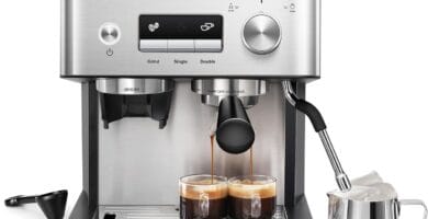 Gevi Espresso Machine with Grinder & Milk Frother, 20 Bar Professional Coffee Maker for Home, Removable Water Tank, Steam Wand, Perfect for Espresso, Cappuccino, Latte Gevi Espresso Machine with Grinder & Milk Frother, 20 Bar Professional Coffee Maker for Home, Removable Water Tank, Steam Wand, Perfect for Espresso, Cappuccino, Latte