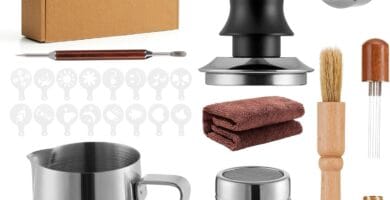 24pcs Espresso Tamper Set, Barista Tools Kit for Coffee Machine, Spring-Loaded 304 Stainless Steel Base 30lbs Coffee Calibrated Tamper Tools for Enjoying cafes Home Office hotels (51mm) 24pcs Espresso Tamper Set, Barista Tools Kit for Coffee Machine, Spring-Loaded 304 Stainless Steel Base 30lbs Coffee Calibrated Tamper Tools for Enjoying cafes Home Office hotels (51mm)
