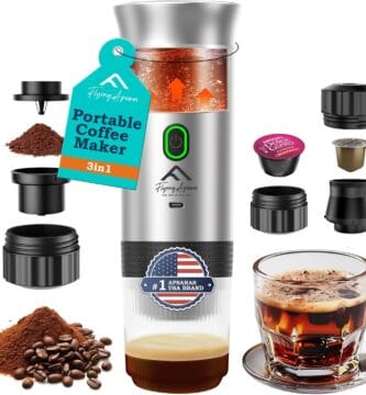 APSARAS USA Portable Coffee Maker, Portable Espresso Maker, 20 bar Mini Espresso Machine, 3in1 Electric Espresso Maker, Travel Coffee Maker with Ground Coffee & Capsule(Ns&DG) for RV, Camping APSARAS USA Portable Coffee Maker, Portable Espresso Maker, 20 bar Mini Espresso Machine, 3in1 Electric Espresso Maker, Travel Coffee Maker with Ground Coffee & Capsule(Ns&DG) for RV, Camping