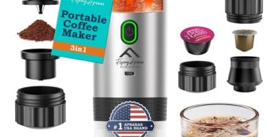 APSARAS USA Portable Coffee Maker, Portable Espresso Maker, 20 bar Mini Espresso Machine, 3in1 Electric Espresso Maker, Travel Coffee Maker with Ground Coffee & Capsule(Ns&DG) for RV, Camping APSARAS USA Portable Coffee Maker, Portable Espresso Maker, 20 bar Mini Espresso Machine, 3in1 Electric Espresso Maker, Travel Coffee Maker with Ground Coffee & Capsule(Ns&DG) for RV, Camping