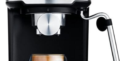 Gourmia 15-Bar Espresso Maker with Powerful Frothing Wand with 1.2L Removable Water Reservoir, Black Gourmia 15-Bar Espresso Maker with Powerful Frothing Wand with 1.2L Removable Water Reservoir, Black
