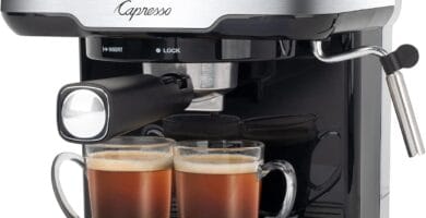 Capresso Café TS Touchscreen Espresso Machine, 50 ounces,Silver