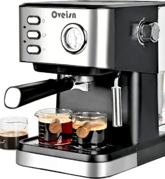 Espresso Machine Home Espresso Coffee Machine Compact Espresso Coffee Fast Heating for Cappuccino/Latte Coffee Machine for Home, Office