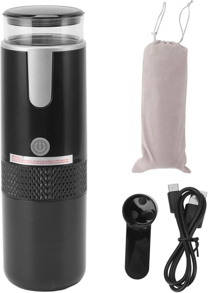 Battery Operated Coffee Maker, Portable Espresso Machine, Portable Coffee Maker, for Travel, Car, Camping, Office