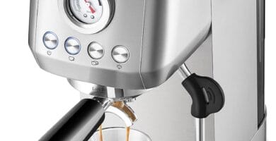 CASABREWS 3700 Gense Espresso Machine 20 Bar, Stainless Steel Espresso Maker With Steam Milk Frother, Coffee Machine Cappuccino Latte Machine With 43.9 oz Removable Water Tank CASABREWS 3700 Gense Espresso Machine 20 Bar, Stainless Steel Espresso Maker With Steam Milk Frother, Coffee Machine Cappuccino Latte Machine With 43.9 oz Removable Water Tank