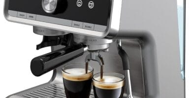 Espresso Machine, 20 Bar Semi-Automatic Espresso Coffee Maker With Grinder, Milk Frother Steamer Wand for Cappuccino, Latte, Macchiato, 95-Ounce Water Tank, PID Temperature Control,Light Gray Espresso Machine, 20 Bar Semi-Automatic Espresso Coffee Maker With Grinder, Milk Frother Steamer Wand for Cappuccino, Latte, Macchiato, 95-Ounce Water Tank, PID Temperature Control,Light Gray