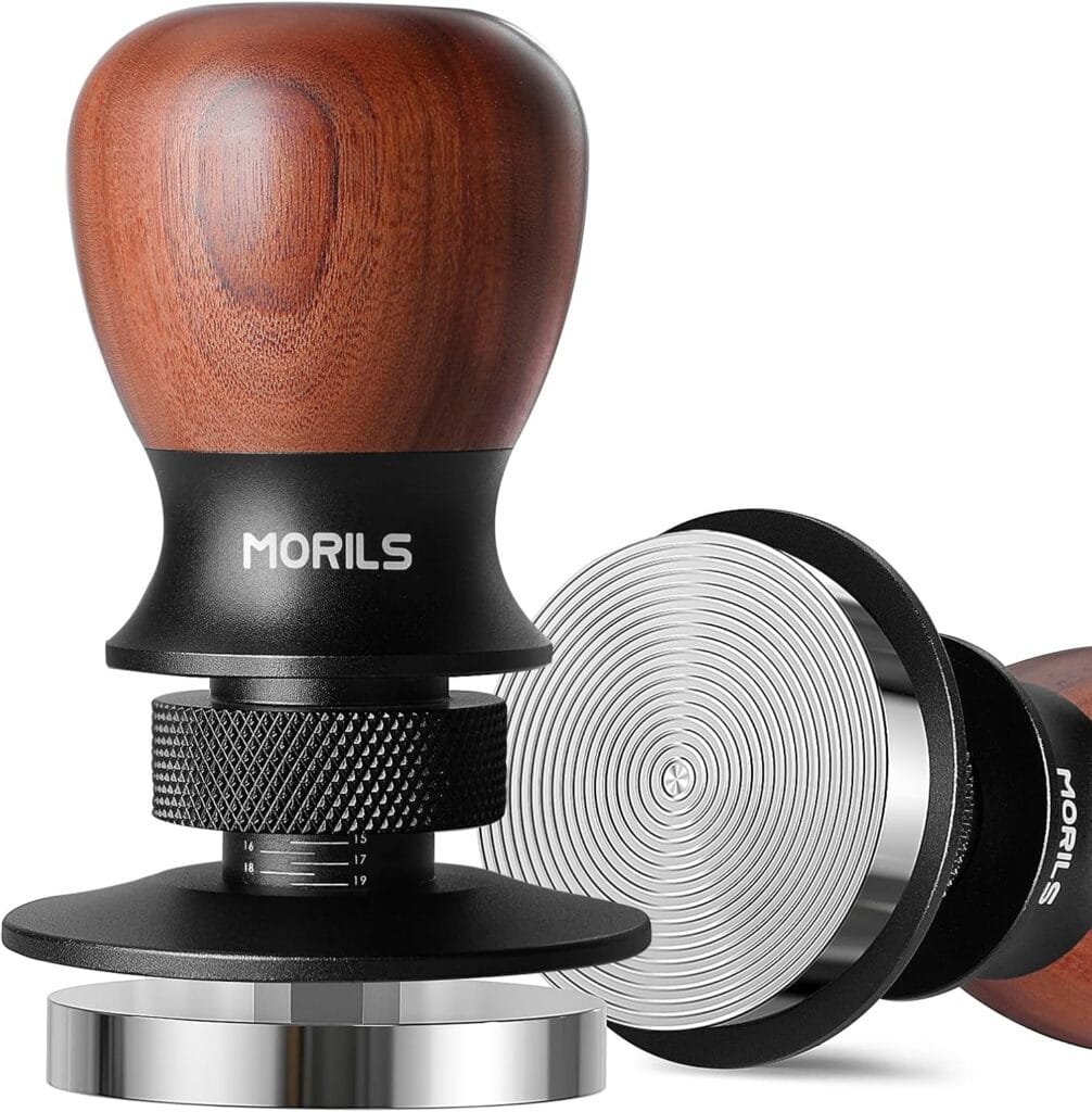 Espresso Tamper 51mm, Coffee Tamper with Spring Loaded Tamper, Adjustable Depth, Stainless Steel Base Espresso Coffee Tamper Fits for All 51mm 52mm Espresso Machine Espresso Tamper 51mm, Coffee Tamper with Spring Loaded Tamper, Adjustable Depth, Stainless Steel Base Espresso Coffee Tamper Fits for All 51mm 52mm Espresso Machine