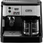 De’Longhi BCO430BM All-in-One Combination Maker & Espresso Machine + Advanced Milk Frother for Cappuccino, Latte & Macchiato + Glass Coffee Pot 10-Cup