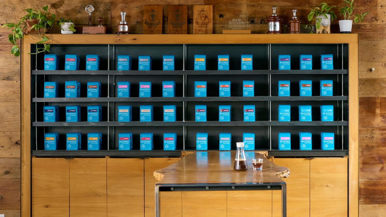 Collectable Playing cards with Blueprint Espresso