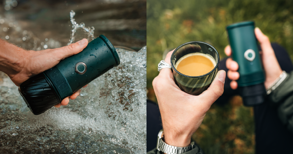 The evolution of transportable coffee machines