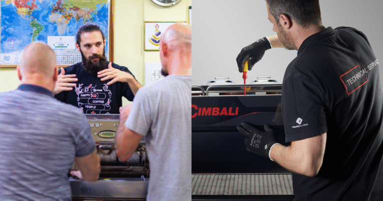 change into a espresso technician