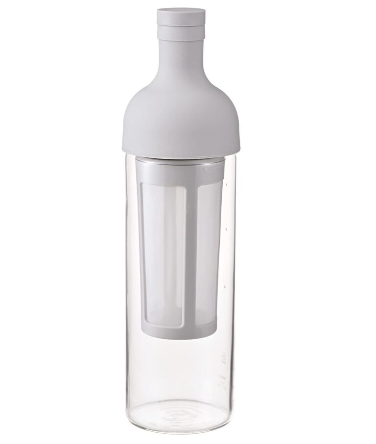 Hario Cold Brew Coffee Wine Bottle, 700ml, Pale Grey