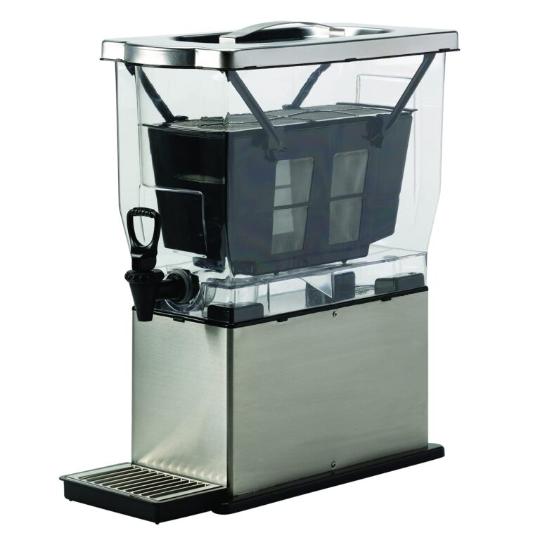 Service Ideas, CBNS3SS, Cold Brew N’ Serv System, Cold Brew Coffee Maker, 3 Gallon, Stainless Steel