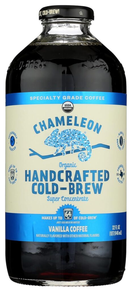 CHAMELEON COLD BREW BEV VNLLA CONCNTRT GLASS 32OZ