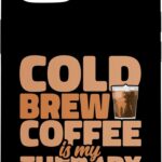 iPhone 15 Cold Brew Coffee Is My Therapy Iced Coffee Case