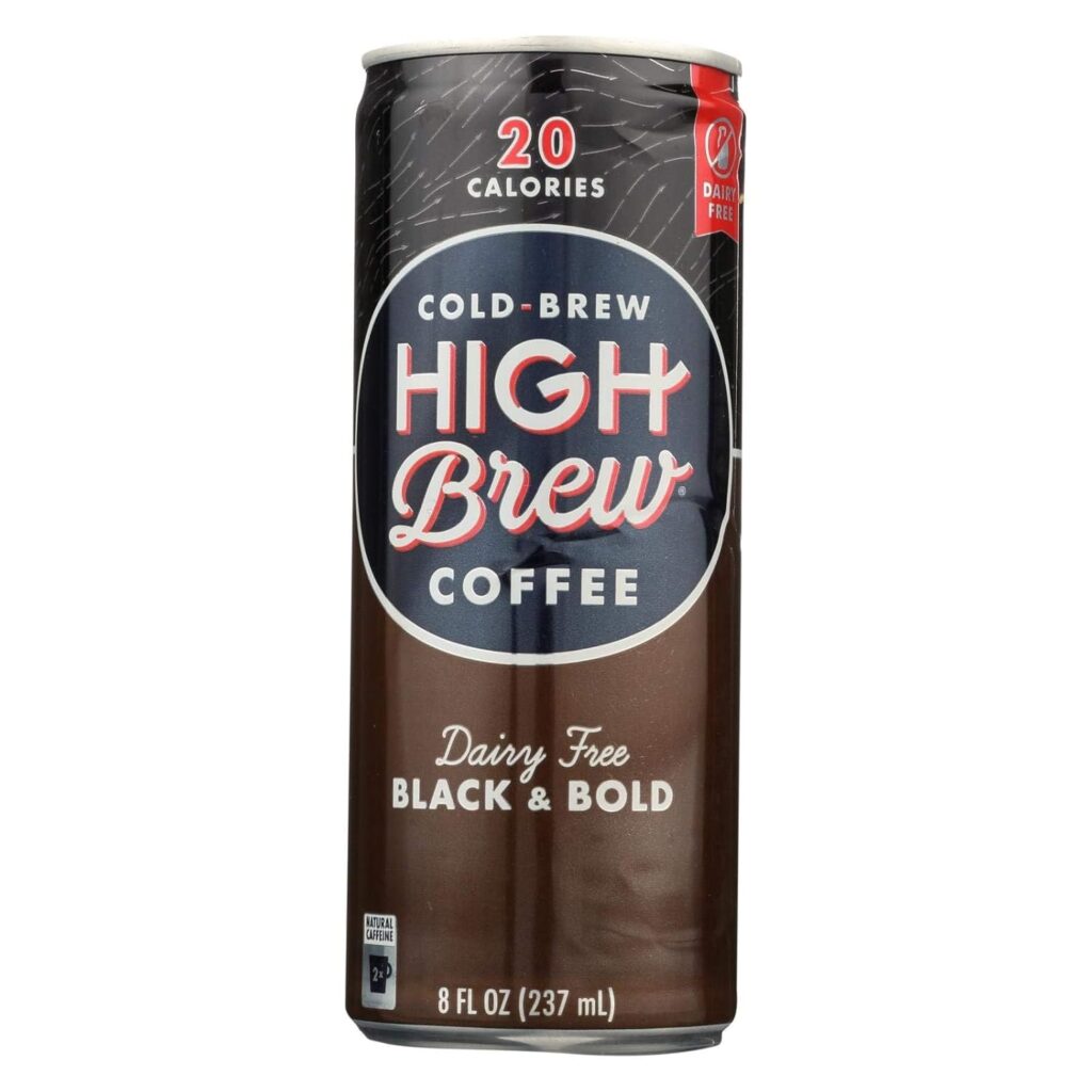 High Brew Coffee Rtd Black & Bold12