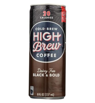 High Brew Coffee Rtd Black & Bold12