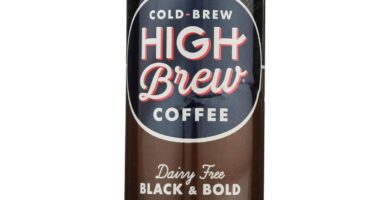 High Brew Coffee Rtd Black & Bold12