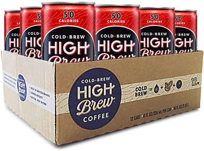 High Brew Coffee – Double Espresso – 8oz.(Pack of 24)