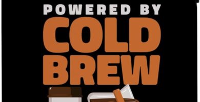 iPhone X/XS Powered By Cold Brew Coffee Iced Coffee Case