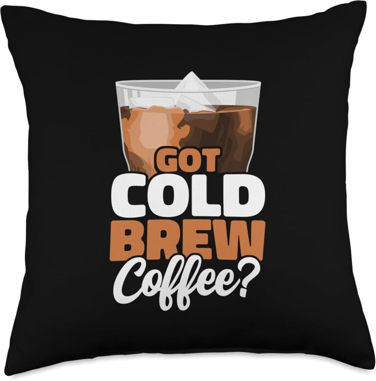 Got Cold Brew Coffee? Iced Coffee Throw Pillow