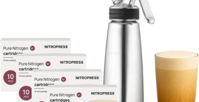 NitroPress Nitro Cold Brew Maker And Dispenser, Nitro Machine, Cold Brew Kit with 40 Nitro Chargers