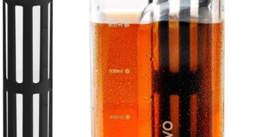 MAVO Cold Brew Coffee Maker, 27oz Iced Coffee Maker and Tea Brewer, Fine Mesh Filter, Leak-Proof Seal, Removable Design for Easy Cleaning, Durable Tritan Material, Space Saving – Home and Camping