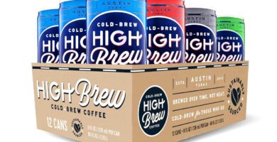 High Brew Coffee | Cold Brew Iced Coffee Variety Pack | Lightly Sweetened with Pure Cane Sugar, 140mg Natural Caffeine, Patiently Brewed & Never Heated, Low-Acid, Ready-to-Drink | 8 oz Cans (Pack of 12) – Includes Double Espresso, Mexican Vanilla, Dark Chocolate Mocha & Black & Bold