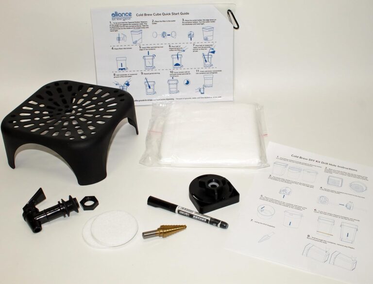 Cold Brew Do-it-Yourself Kit, 22L/5 Gallon Capacity, Instructions, Black/white, ABGCBCBDIK01